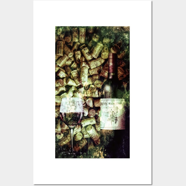 French Red Wine Wall Art by JimDeFazioPhotography